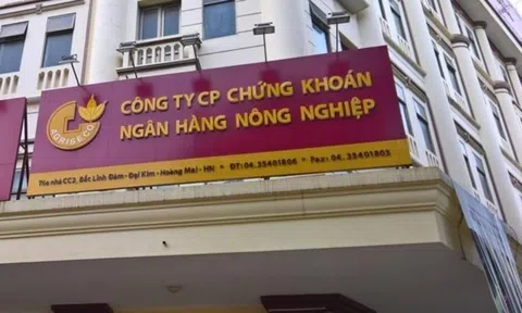 Công ty CP Chứng khoán Agribank lợi nhuận trước thuế tăng 98% so với cùng kỳ