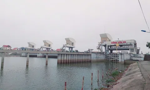 Hải Phòng: Chủ động tiêu hạ mực nước hệ thống ra sông, ứng phó bão số 6