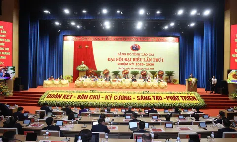 Khai mạc Đại hội đại biểu Đảng bộ tỉnh Lào Cai lần thứ I, nhiệm kỳ 2025-2030