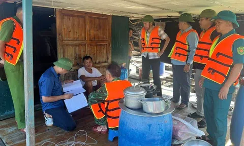 Quảng Ninh: Xã Cái Chiên khẩn trương triển khai các phương án phòng, chống bão số 11