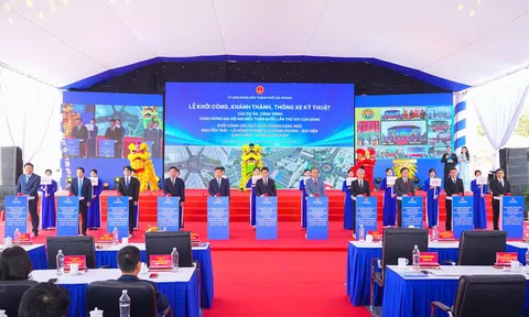 Hải Phòng: Khởi công 13 công trình chào mừng Đại hội đại biểu toàn quốc lần thứ XIV
