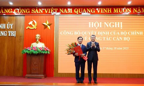 Ông Nguyễn Văn Phương được điều động giữ chức Bí thư Tỉnh ủy Quảng Trị