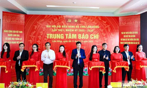 Khai trương Trung tâm báo chí phục vụ Đại hội đại biểu Đảng bộ tỉnh Lâm Đồng