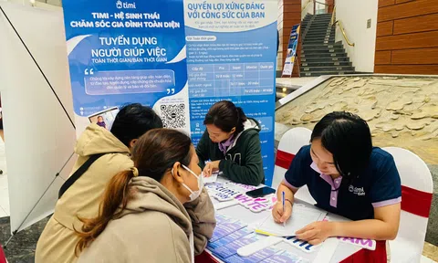 Nhiều lao động thất nghiệp có được việc làm tại phiên GDVL lưu động xã Đông Anh