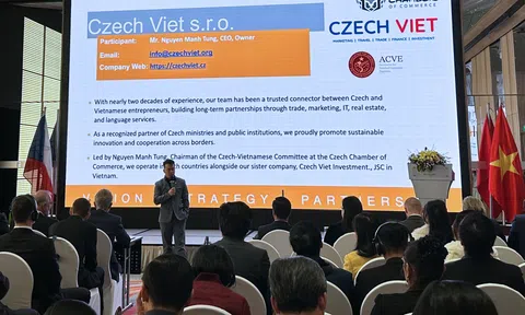 Diễn đàn Doanh nghiệp Việt Nam – Séc 2025: Thúc đẩy hợp tác đầu tư, hướng tới mục tiêu phát triển bền vững