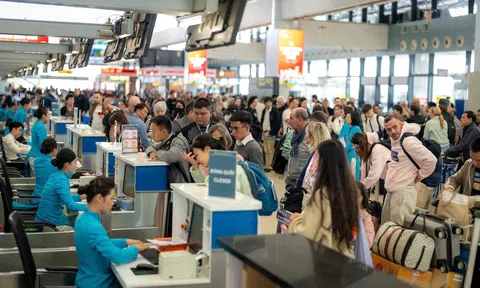 Kỷ lục hành khách tại Nội Bài: gần 110.000 lượt/ngày dịp Quốc khánh