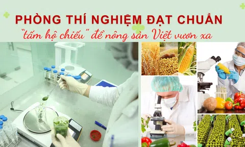 Phòng thí nghiệm đạt chuẩn – “tấm hộ chiếu” để nông sản Việt vươn xa