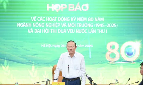Hướng tới 80 năm ngành Nông nghiệp và Môi trường: Phát huy truyền thống, vững bước trong giai đoạn mới