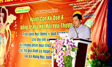 Cà Mau: Lan tỏa tinh thần nhân ái từ chương trình “Người con xa quê – Vầng trăng kết nối yêu thương”