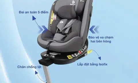Ghế an toàn cho trẻ em trên ô tô: Quy chuẩn mới cha mẹ cần biết để bảo vệ con tốt hơn