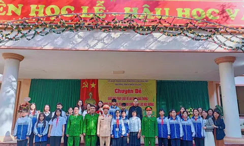 Chương Mỹ (Hà Nội): Đẩy mạnh tuyên truyền pháp luật về an toàn giao thông, phòng chống ma túy và bạo lực học đường cho học sinh