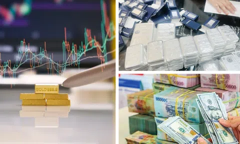 Giá vàng đồng loạt giảm mạnh