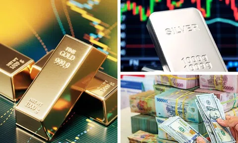Giá vàng và bạc cùng giảm nhẹ