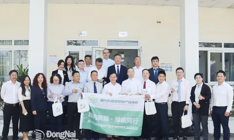 Hiệp hội Công nghiệp xanh và carbon thấp của Trung Quốc tìm kiếm cơ hội hợp tác đầu tư tại Đồng Nai