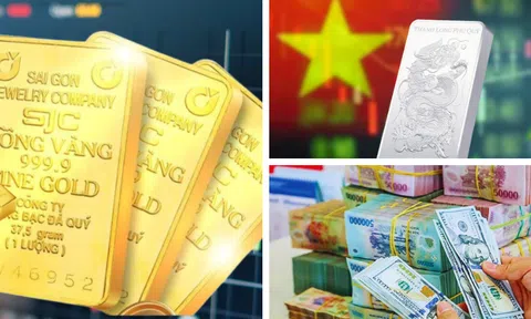 Vàng lập đỉnh, giá bạc tăng 112% trong năm 2025
