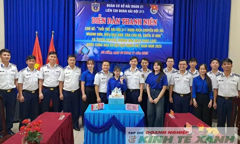 Tuổi trẻ Hải đội 211 xung kích hưởng ứng các hoạt động, lan tỏa tinh thần chuyển đổi số