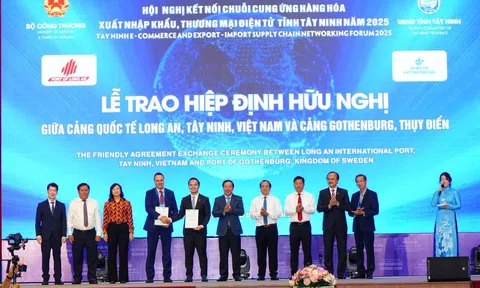 Cảng Quốc tế Long An ký kết hợp tác chiến lược với các cảng lớn toàn cầu, nâng tầm logistics Việt Nam