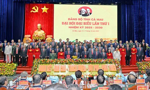 Cà Mau bước vào kỷ nguyên mới: Đại hội lần thứ I khẳng định tầm nhìn phát triển xanh, hiện đại, bền vững