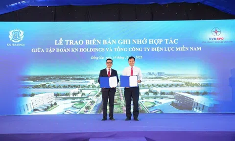EVNSPC hợp tác KN Holdings cung cấp điện cho KCN Bàu Cạn – Tân Hiệp