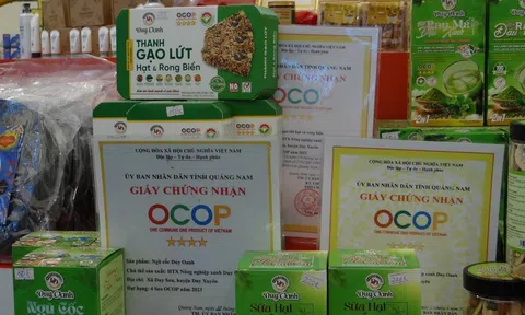 Gạo lứt và Rong biển Duy Oanh: Sản phẩm OCOP của vùng đất Đá Nẵng