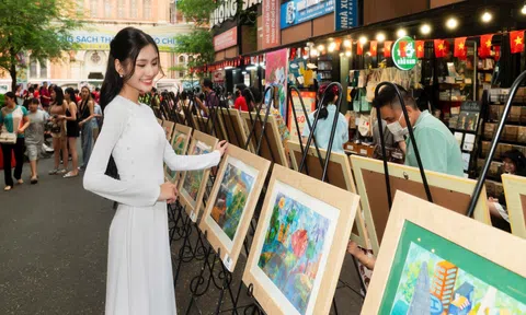 Hoa hậu Nguyễn Thanh Hà: “Cùng nhau vẽ nên một thành phố đáng sống bằng chính trái tim”