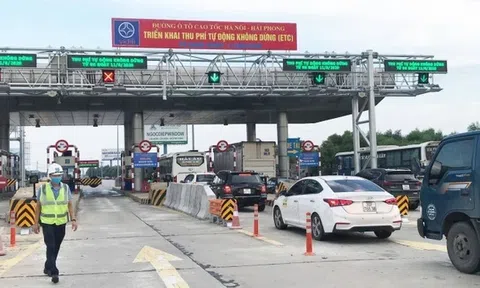 Khoảng 96% phương tiện đã dán tem thu phí không dừng