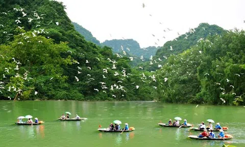 ‘Sống ảo’ tại khu du lịch Thung Nham