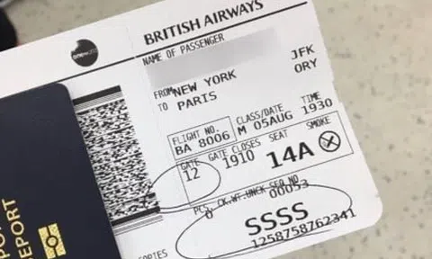 Ý nghĩa đằng sau mật mã in trên vé máy bay