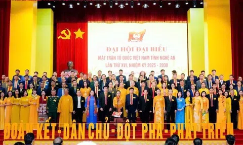 Đại hội Đại biểu UBMTTQ Việt Nam tỉnh Nghệ An lần thứ XVI "Đoàn kết - Dân chủ - Đột phá - Phát triển"