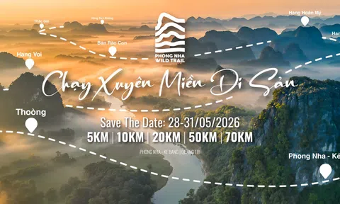Phong Nha Wild Trail 2026 - Chạy xuyên miền di sản
