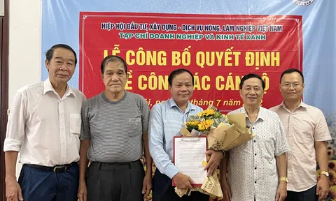 Tạp chí Doanh nghiệp và kinh tế xanh bổ nhiệm Phó Tổng thư ký tòa soạn