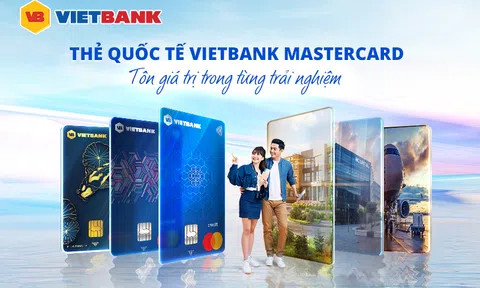 Thẻ quốc tế Vietbank Mastercard: Tôn giá trị trong từng trải nghiệm