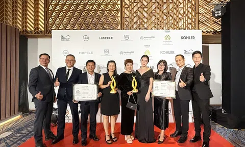 Van Phuc City nhận cú đúp giải thưởng tại lễ trao giải Propertyguru Vietnam Property Awards 2024