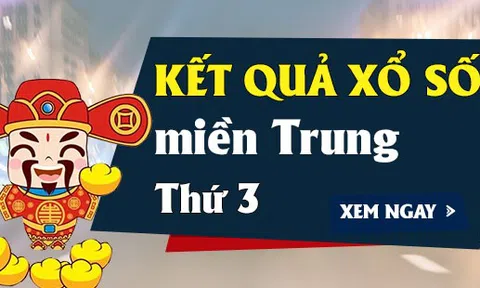 XSMT 7/10 Kết quả xổ số miền Trung hôm nay 7/10/2025 XSMT Thứ 3