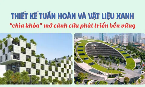 Thiết kế tuần hoàn và vật liệu xanh - “chìa khóa” mở cánh cửa phát triển bền vững