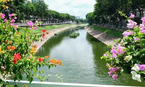 Cảnh quan sông Tô Lịch sẽ được làm mới với hơn 4.665 tỷ đồng đầu tư