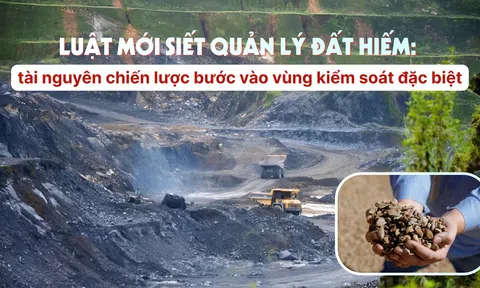 [Emagazine] Luật mới siết quản lý đất hiếm: tài nguyên chiến lược bước vào “vùng kiểm soát đặc biệt”