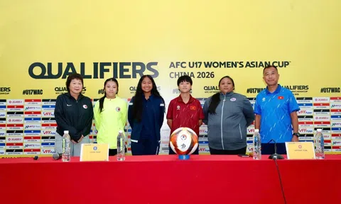 Các đội tuyển đã sẵn sàng tranh tài tại Vòng loại giải vô địch U17 nữ châu Á 2026