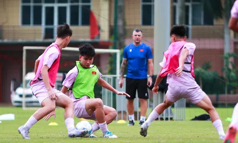 Đội tuyển U17 Việt Nam miệt mài luyện tập, tích cực chuẩn bị cho Vòng loại U17 châu Á 2026