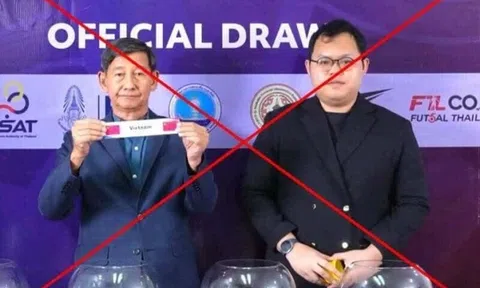 Sự cố nhầm cờ Việt Nam tại lễ bốc thăm các giải futsal trẻ khu vực Đông Nam Á 2025
