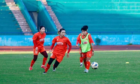 Đội tuyển nữ Việt Nam di chuyển lên Phú Thọ rèn quân, chuẩn bị tập huấn tại Nhật Bản