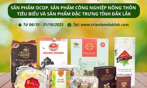 Đắk Lắk triển lãm đặc sản trên không gian mạng