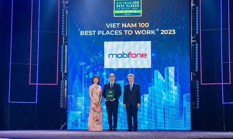 MobiFone được vinh danh là một trong những Nơi làm việc tốt nhất Việt Nam năm 2023