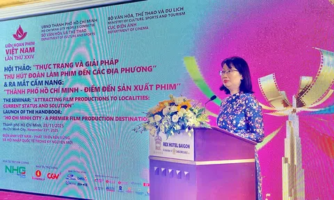 Chính thức ra mắt Cẩm nang “Thành phố Hồ Chí Minh - Điểm đến sản xuất phim”