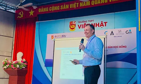 KETA tổ chức thành công chuyên đề hướng nghiệp và săn học bổng Mỹ tại Trường THPT Việt Nhật