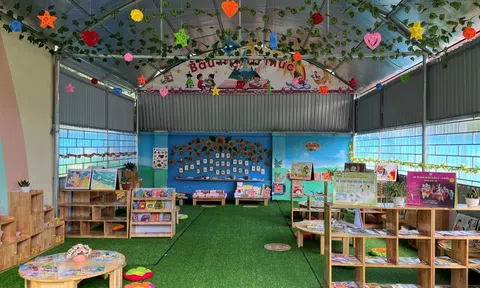 Xây thư viện xanh, TNS Holdings mang niềm vui đọc sách cho trẻ thơ