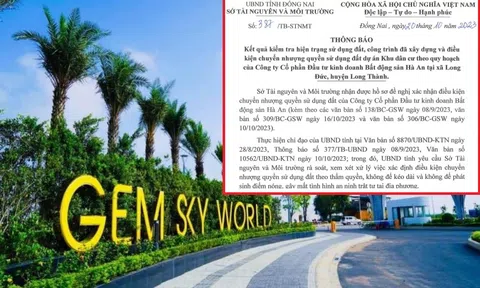 Diễn biến mới về điều kiện chuyển nhượng tại Gem Sky World của Đất Xanh