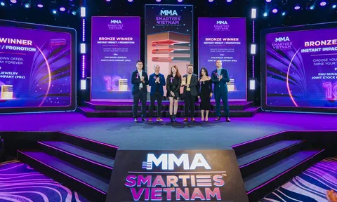 PNJ nhận giải thưởng tại MMA Smarties Việt Nam 2023