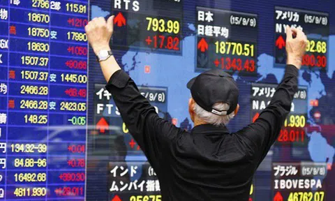 Chứng khoán châu Á đồng loạt đi lên trong phiên chiều 15/10