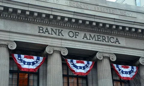 Lợi nhuận của bốn ngân hàng lớn nhất của Mỹ tăng hai con số trong quý III/2021